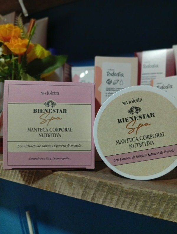 Producto - Manteca Corporal Nutritiva - LINEA BIENESTAR SPA - 3