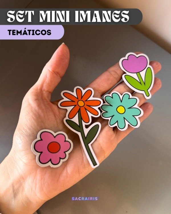 Producto - Set Mini Imanes (pack x 4 und) - 1
