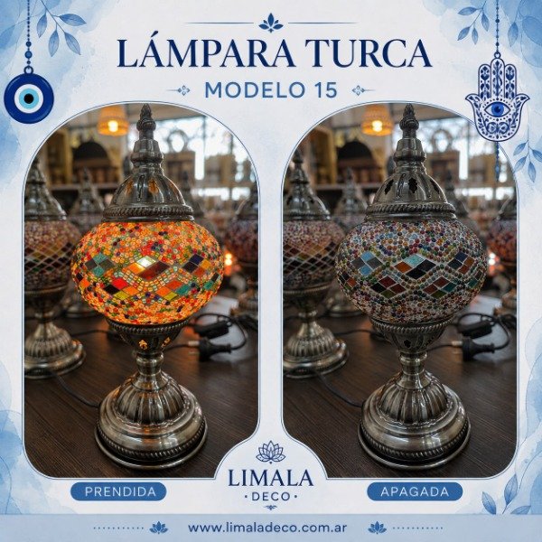Producto - LAMPARAS TURCAS - 12