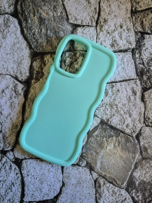 Producto - Funda silicone soft nube Moto G04/E14/G24 verde agua