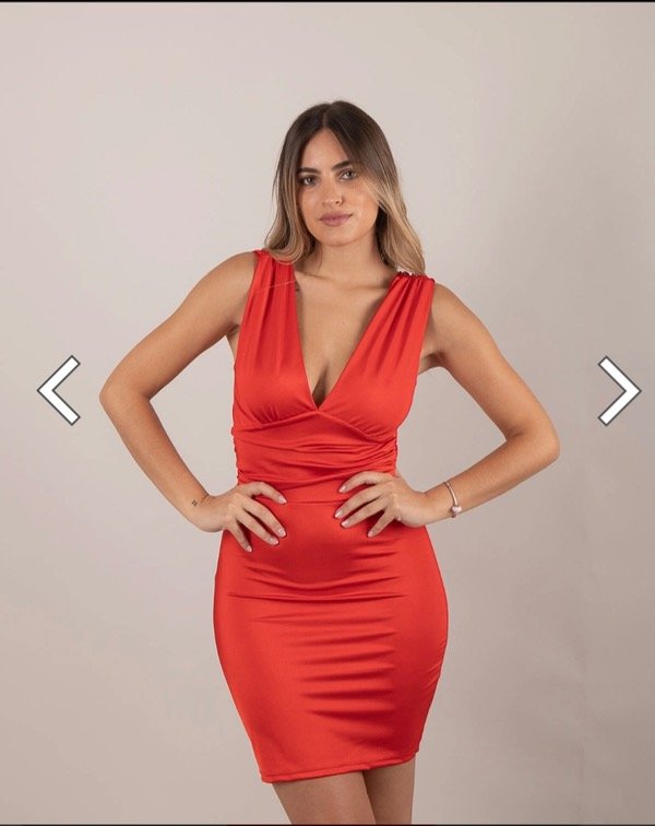Producto - Vestido Satén Corto