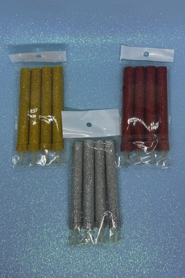 Producto - VELA BENGALA X 4 C/GLITTER