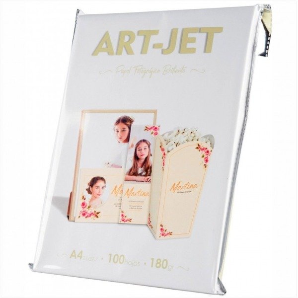Producto - ART JET PAPEL FOTOGR BRILLANTE 180G 20H