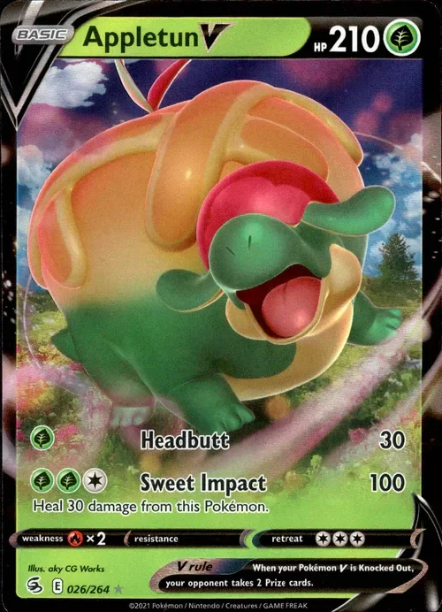 Producto - Appletun V - 026/264 - Fusion Strike - Holo