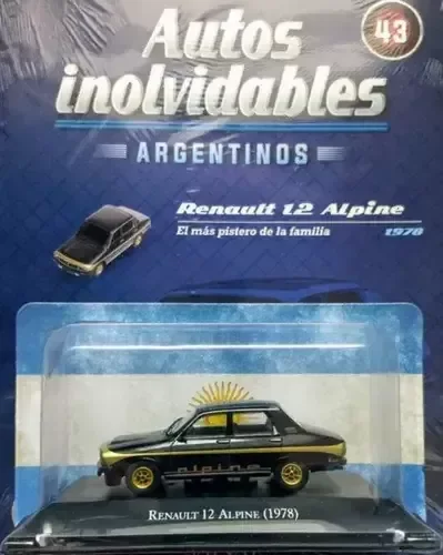 Producto - Autos Inolvidables Argentinos Renault 12 Alpine 1978 Numero 43 1/43