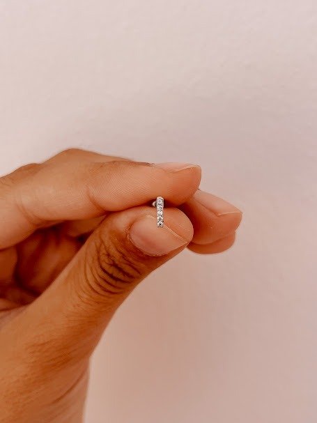 Producto - Aro piercing palito 6 mm ACERO QUIRURGICO SOHO antialergico