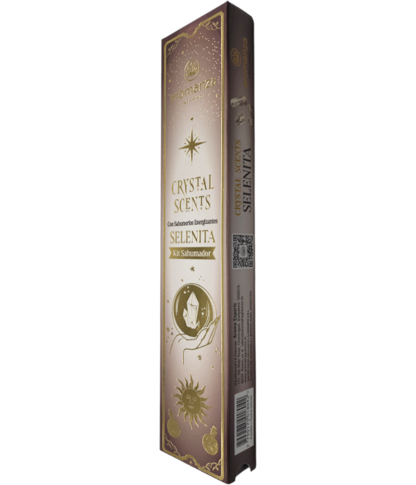 Producto - SAHUMERIOS AROMANZA CRYSTAL - 8 VARILLAS - SELENITA
