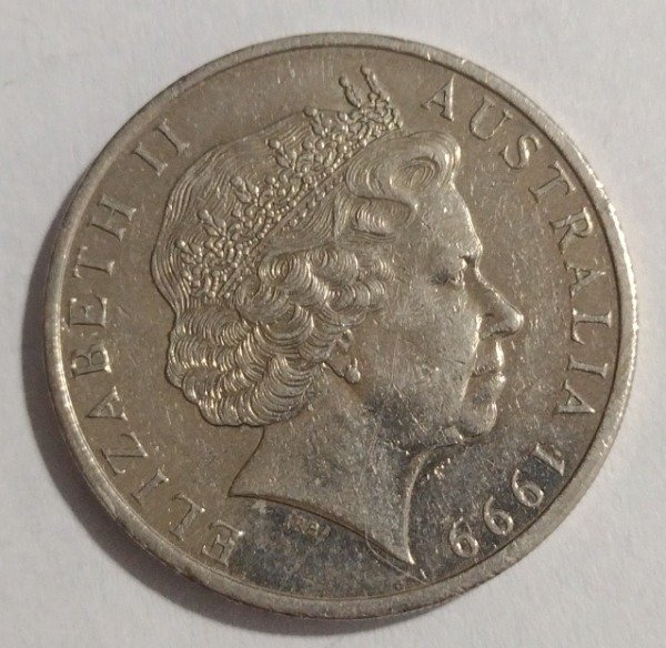 Producto - Australia 20 cents 1999 ornitorrinco - 1