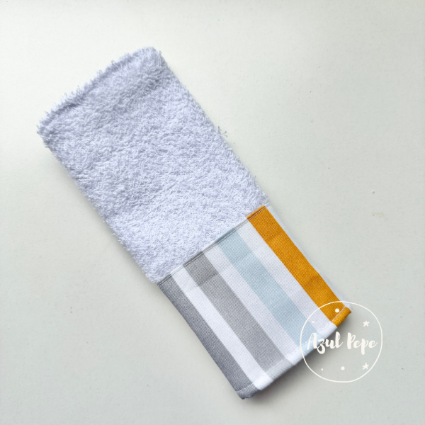 Producto - Toalla de mano - Rayas Beige