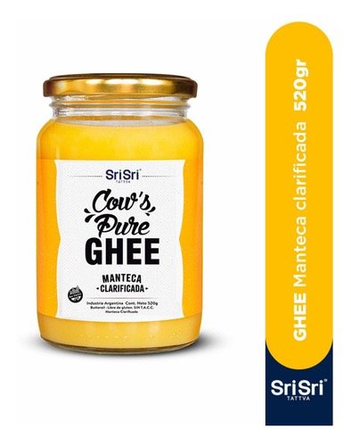 Producto - GHEE PURE -GRANDE - Sin tacc- 500grs