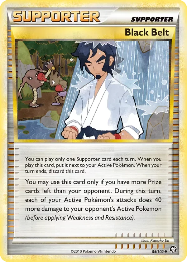 Producto - Black Belt 85/102 HeartGold and SoulSilver: Triumphant