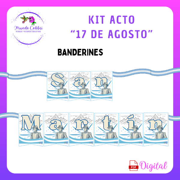 Producto - KIT PREMIUM ACTO "17 DE AGOSTO" - 3