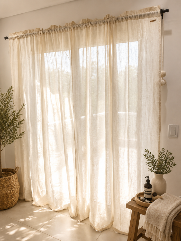 Producto - Cortina de gasa arrugada - 7
