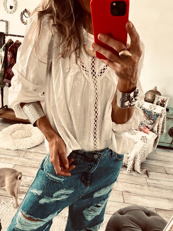 Producto - Blusa Maite blanca - 6