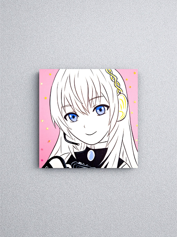Producto - Cuadro Megurine Luka -Vocaloid-  (12x12cm)