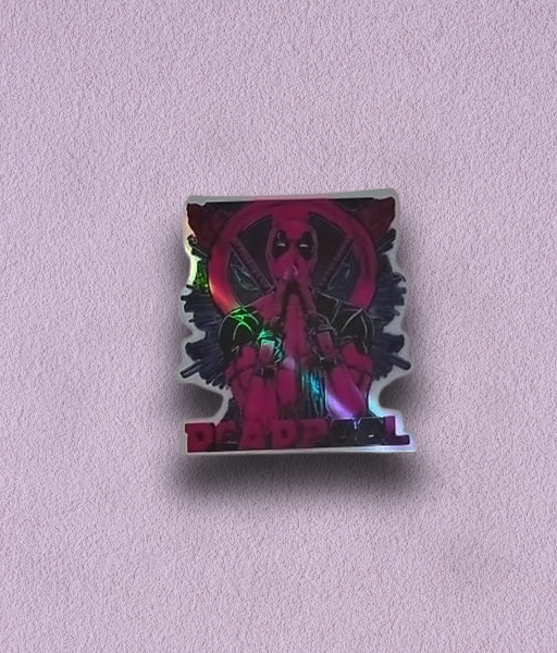 Producto - STICKER HOLOGRÁFICO - Deadpool #3