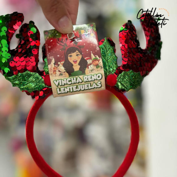 Producto - VINCHA RENO LENTEJUELAS