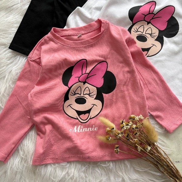 Producto - Camiseta Minnie Rosa talles hasta 4 años