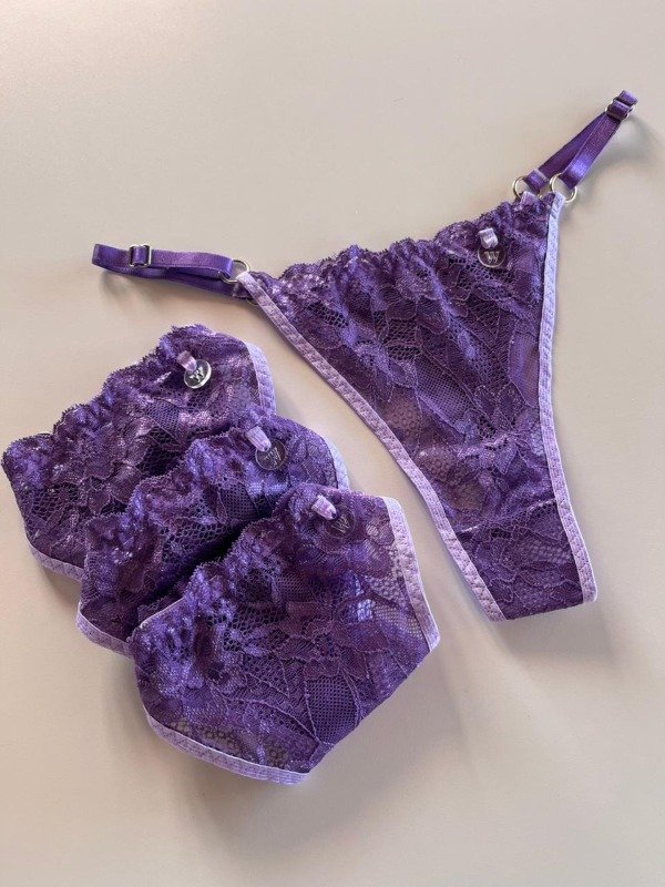 Producto - Colaless de puntilla Violeta