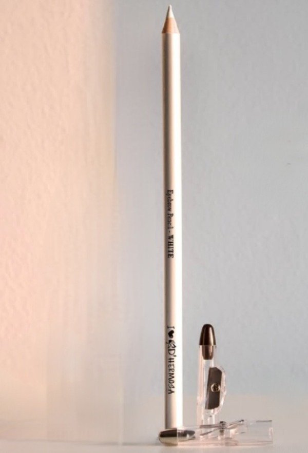 Producto - Lapiz delineador de ojos blanco- D'hermosa