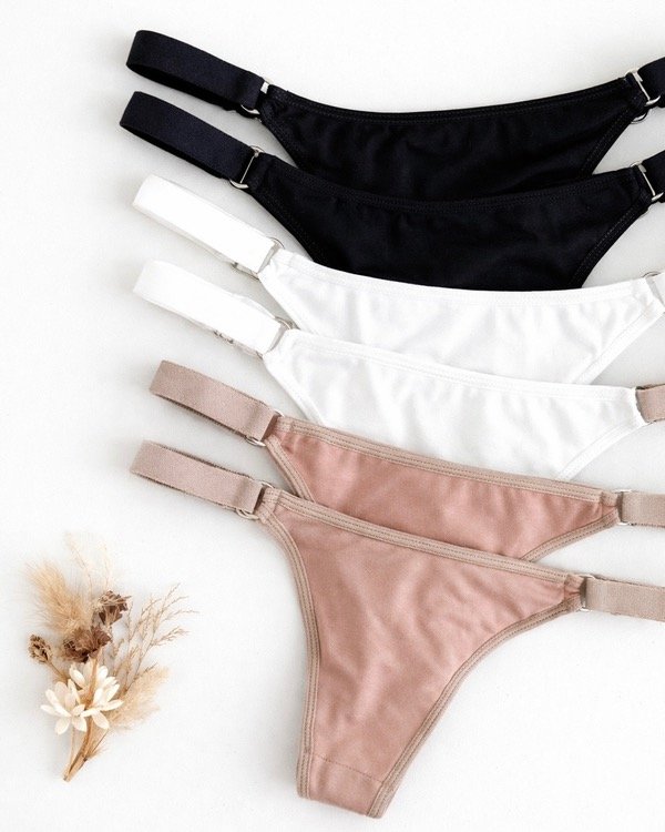 Producto - Combo x6 colaless microfibra elástico ancho