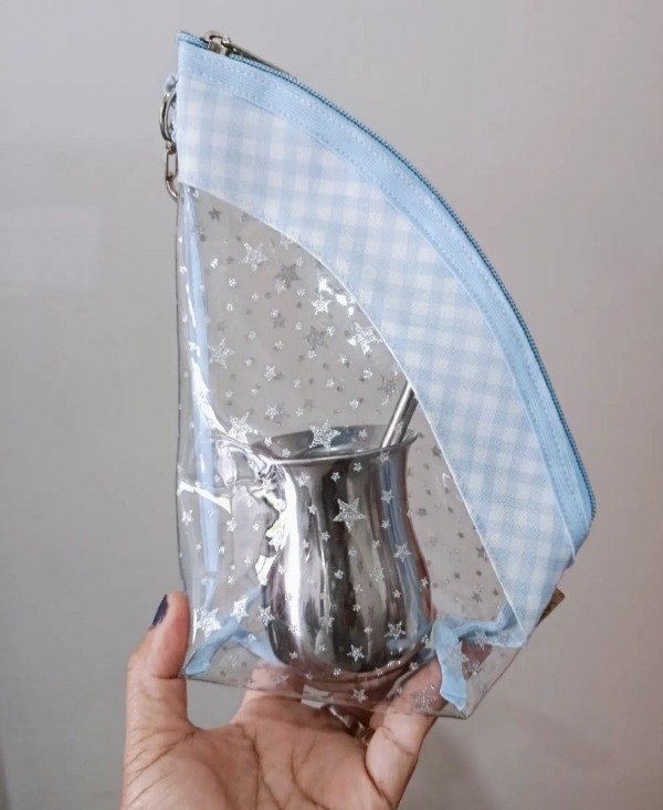 Producto - Set matero Premium estrellas plateadas