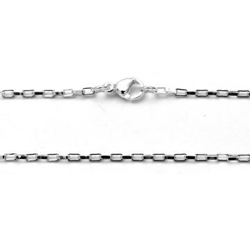 Producto - Cadenita Veneciana Acero Blanco 50cm