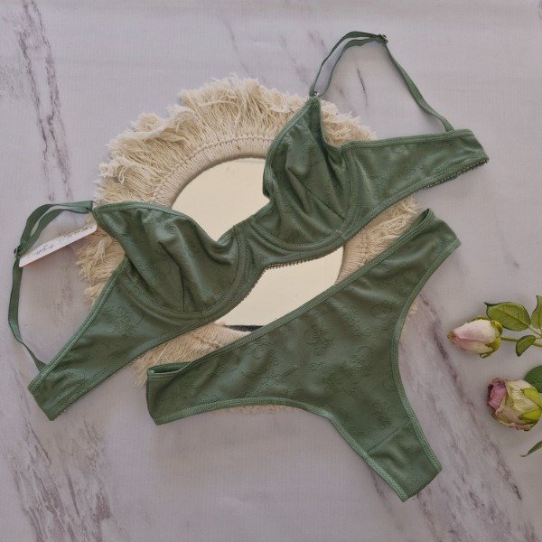 Producto - Conjunto microfibra labrada - talle 95