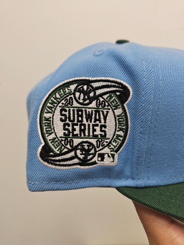 New era 59fifty 7 1/2 New York Yankees subway series 2000 — imagen 3