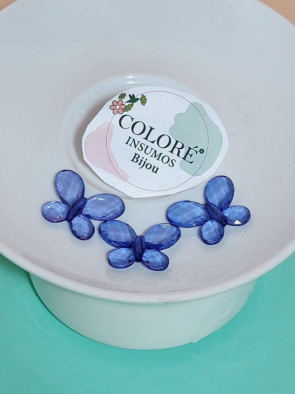 Producto - Cuenta Mariposa Facetada (Precio Por unidad)