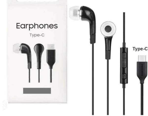 Producto - Auricular Samsung Tipo C Negro C/Caja - 0