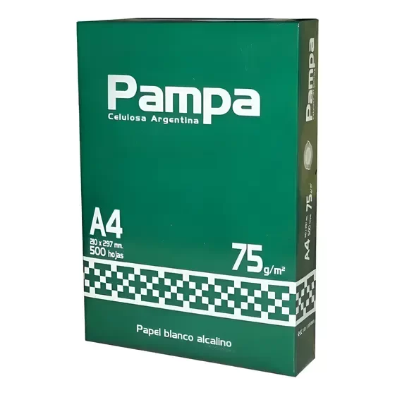 Producto - Resma A4 Pampa 75Gr