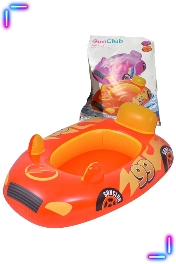 Producto - INFLABLE PARA PILETA BOTE DE AGUA AUTO