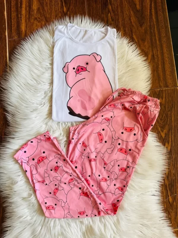 Producto - Pijama Chanchito adultos manga corta - 1