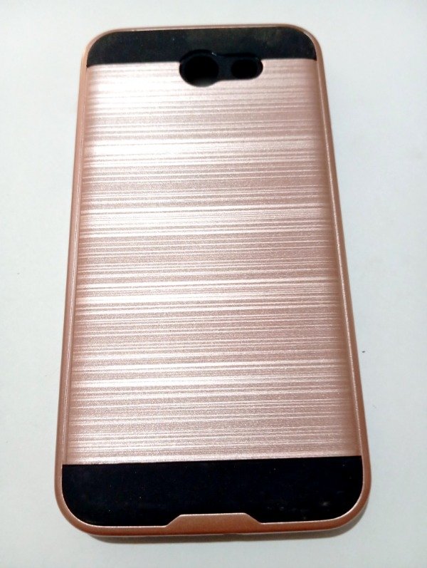 Producto - Funda Rígida Rosa Cepillado para Samsung J7 2017