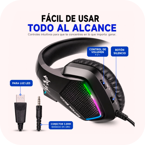 Producto - Auriculares Kotion each G5000 - 3