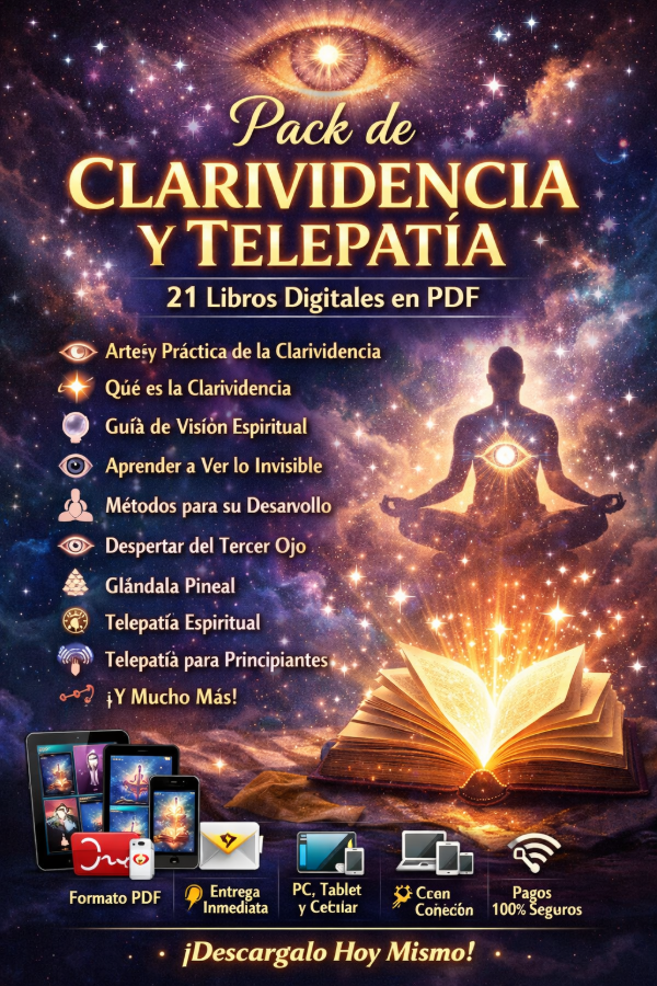 Producto - PACK DE CLARIVIDENCIA Y TELEPATÍA