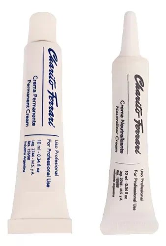 Producto - Mini Kit Permanentador + Neutralizante CHARITO FERRARI 10ml