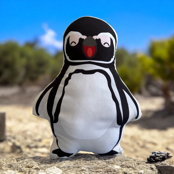 Producto - Almohadón Pingüino de Magallanes