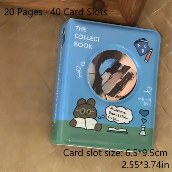Producto - Mini binder osito estudioso