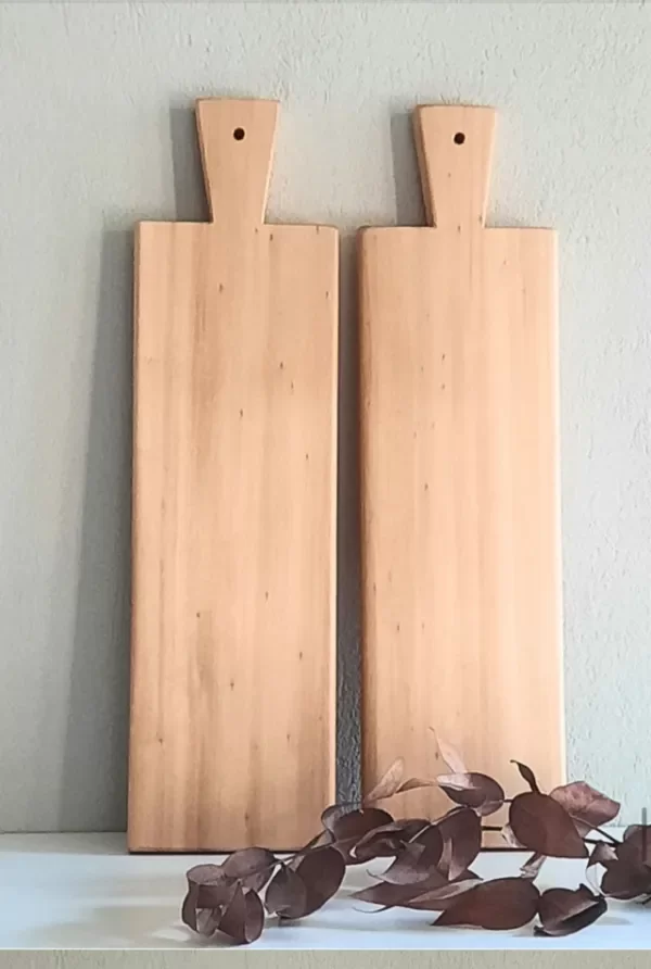 Producto - Tabla de madera rectangular