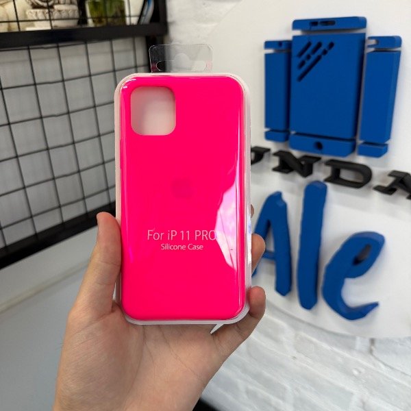 Producto - Silicone Case Rosa Flúor - iPhone 11 Pro