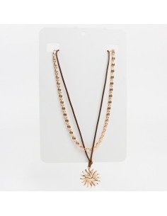 Producto - Collar Combinado doble con sol - 1