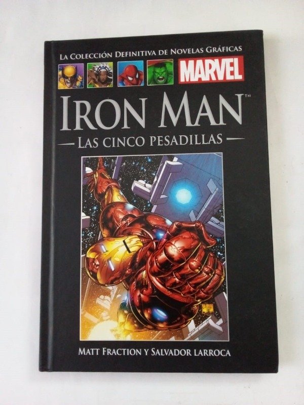 Producto - Iron Man Las cinco pesadillas - Fraction Larroca - Marvel Salvat 2016