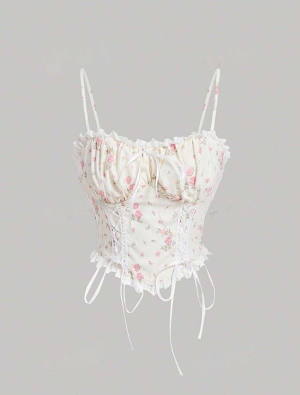 Producto - Camisa Corset bianca