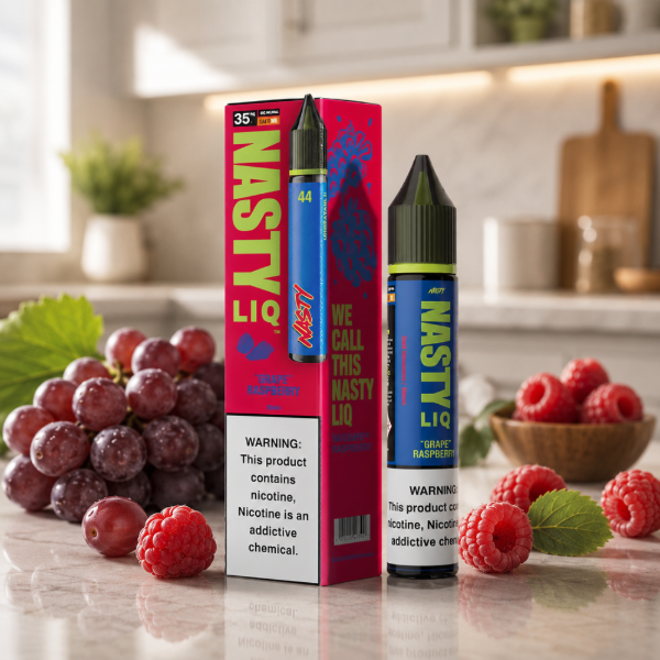 Producto - NIC SALT NASTY GRAPE RASPBERRY 30ML 35MG