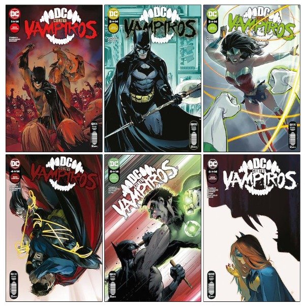 Producto - DC contra Vampiros - Pack 1 a 14 (Completo) ECC