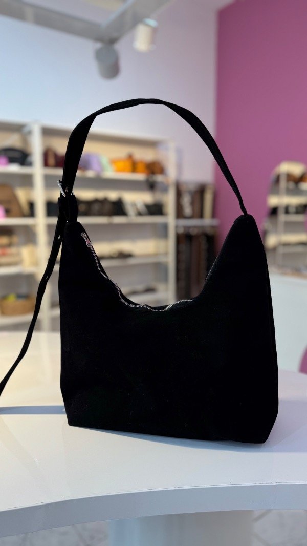 Producto - Bolso Boho gamuza negro
