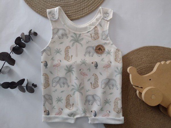 Producto - Romper Waffle: Safari