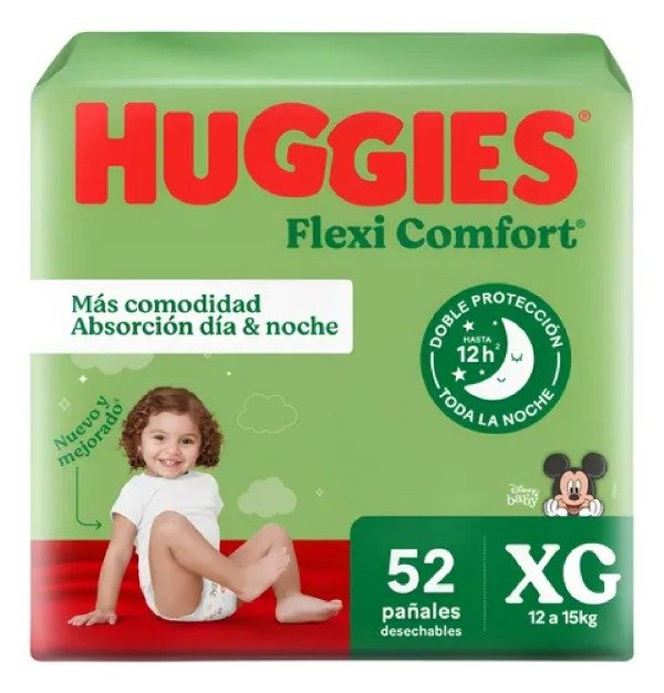 Producto - Huggies Flexi Confort xg 52
